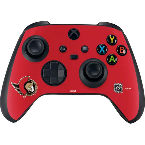 NHL Ottawa Senators Solid Background XBox Series X Digital Edition Bundle Skin